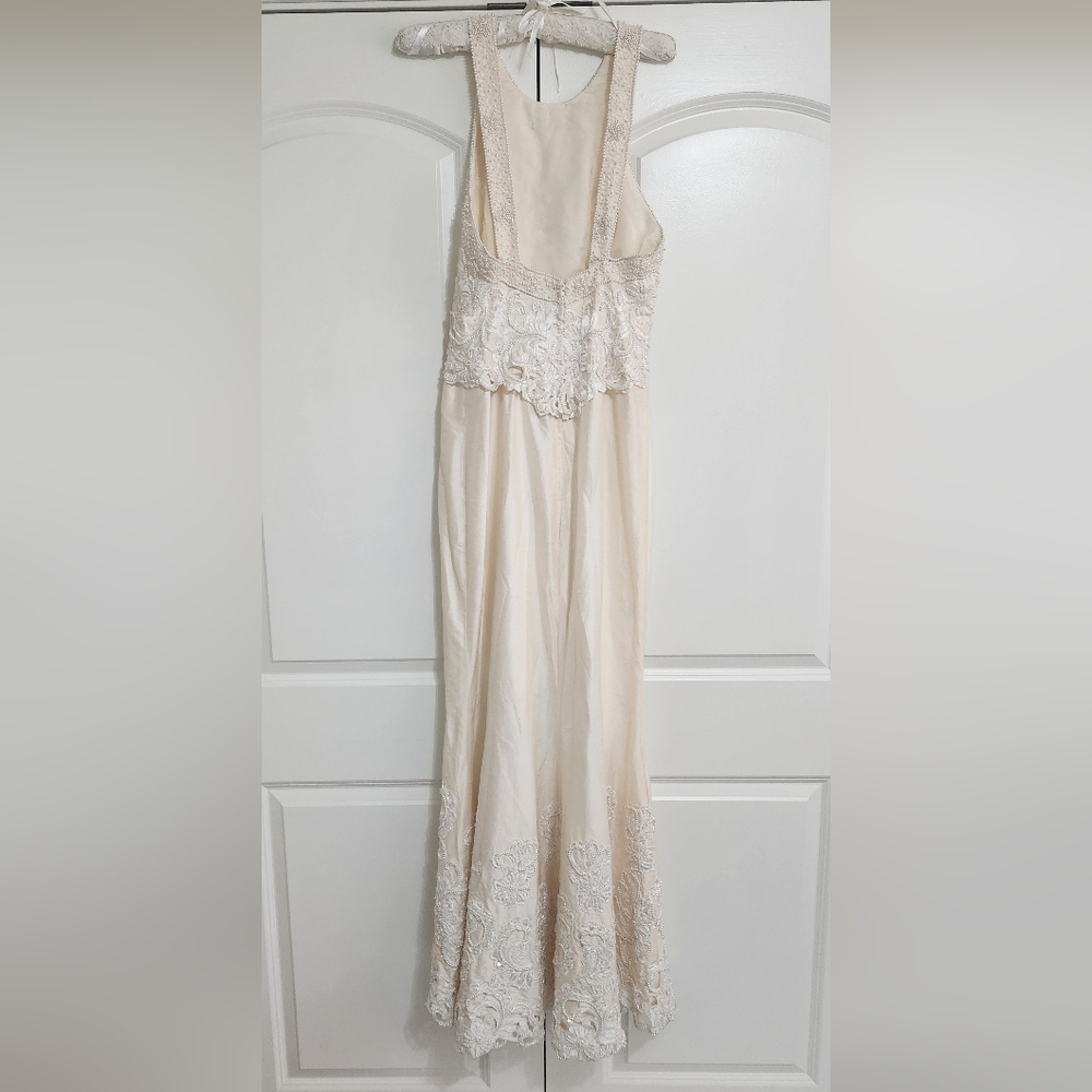 Demetrios Ilissa Vintage Wedding Dress/Gown(Carolyn Bessette-Kennedy Inspired) - Picture 4 of 10